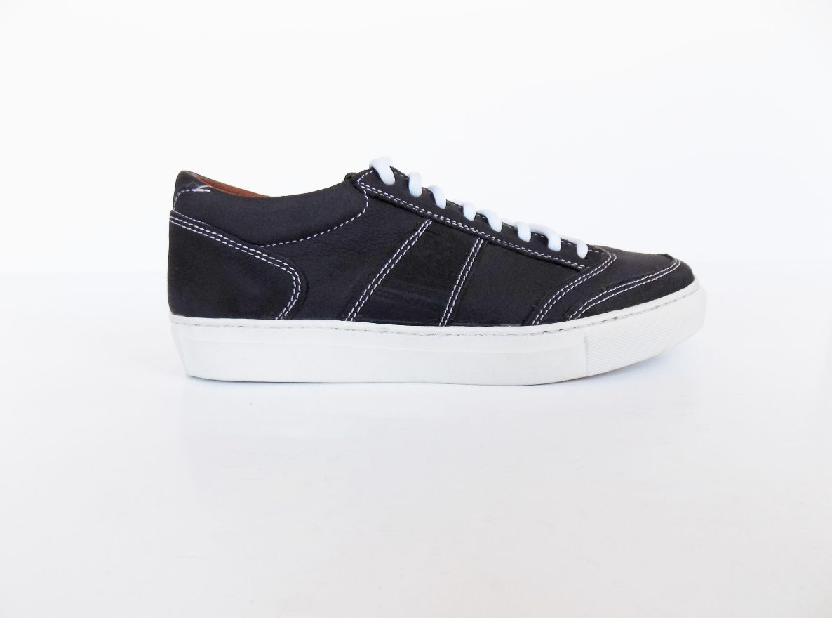 Black Jack Leather Sneaker - Image 2