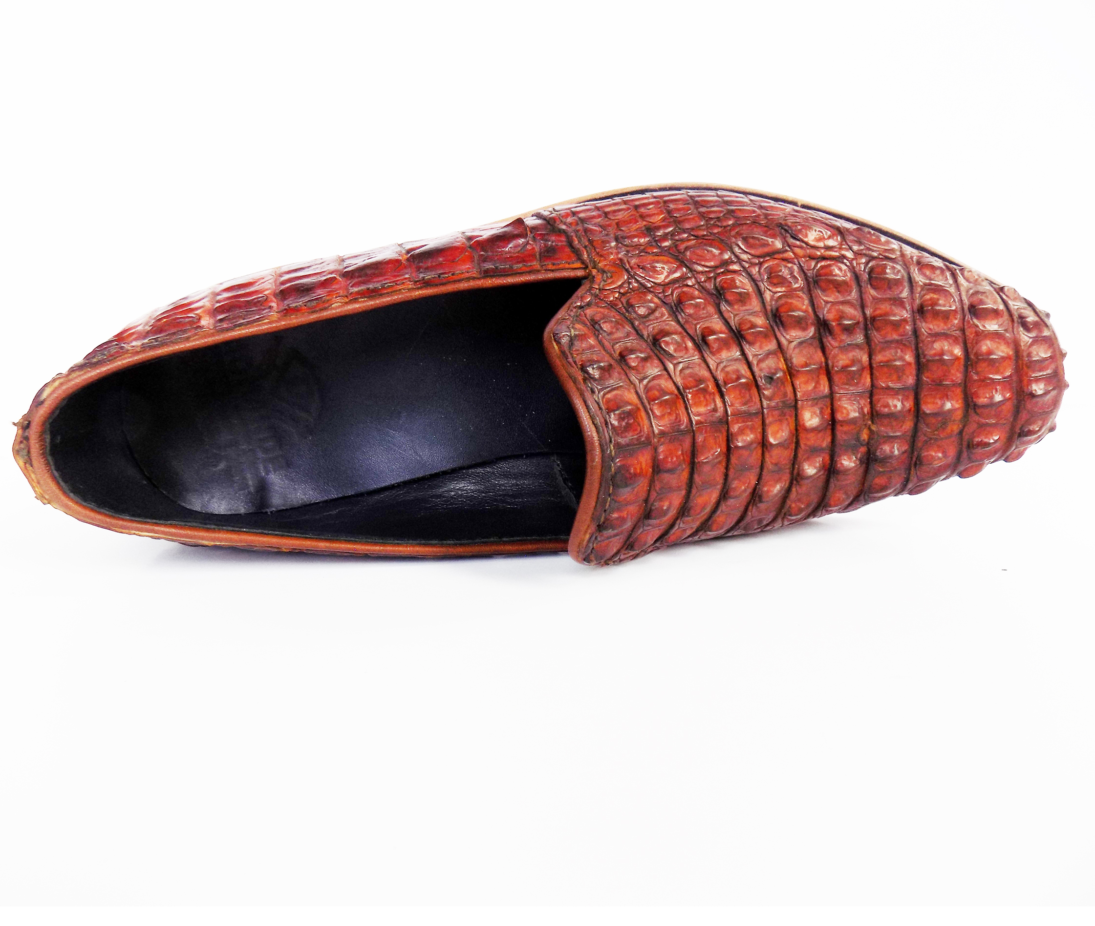 Alano Crocodile Horn Slip-On - Image 5