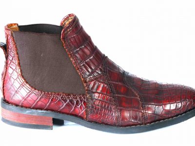 DIXIE RED Crocodile Boot