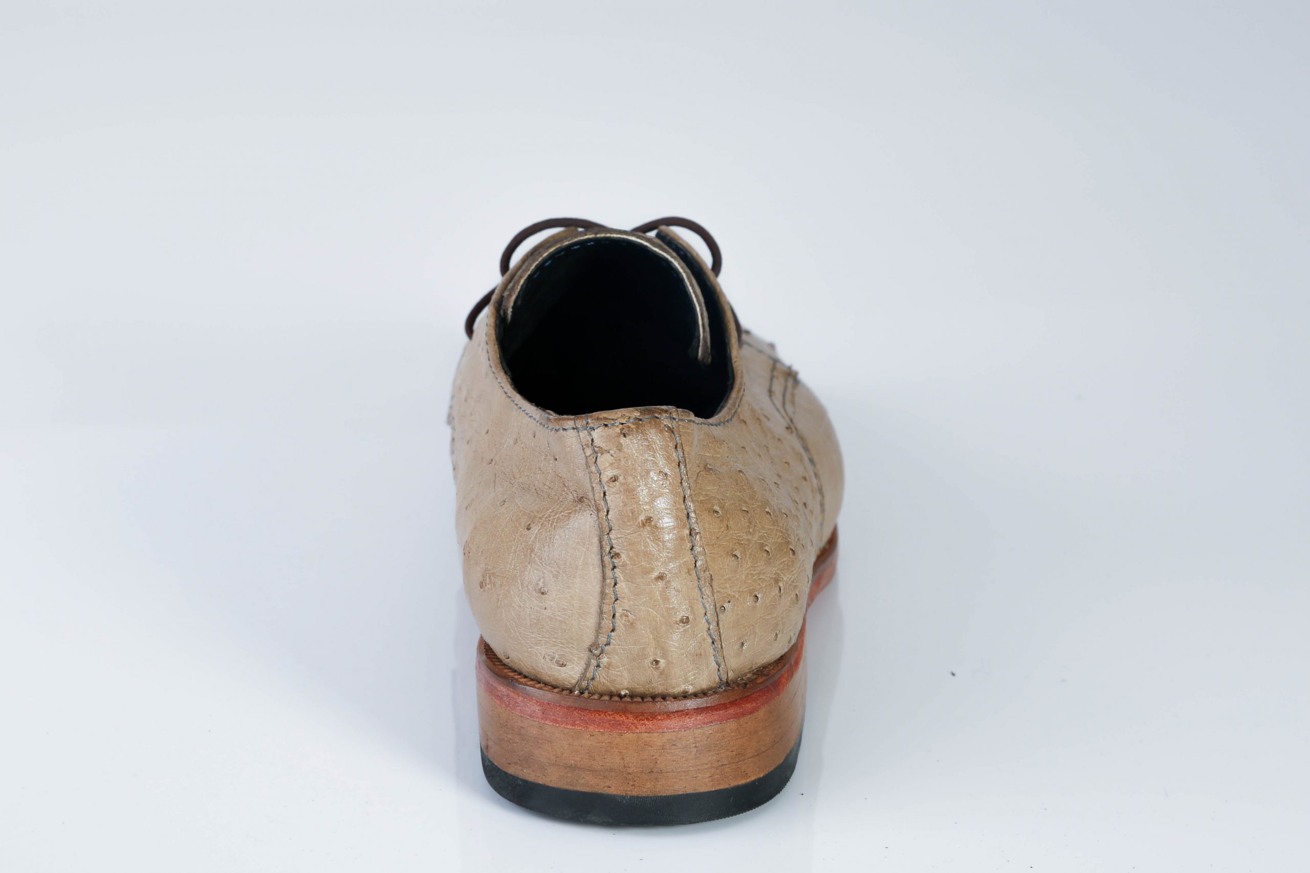Classic 2 – Hole Lace-Up-Ostrich - Image 2