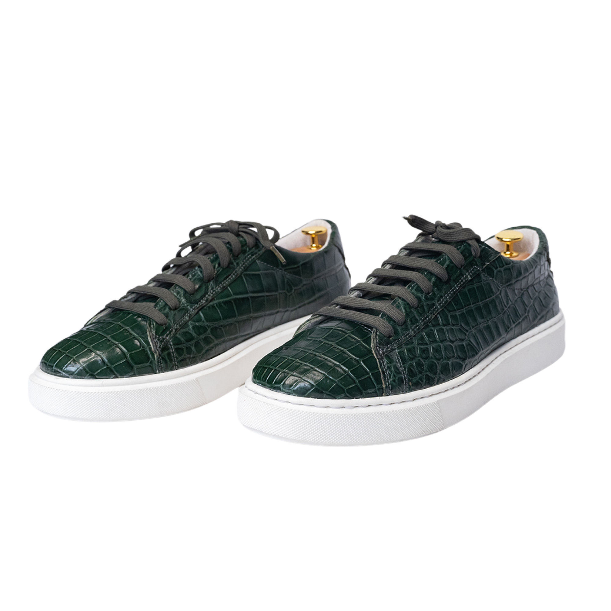 Maxim Crocodile Sneaker Green